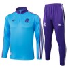 Real Madrid Sweat d'Entraînement Quarter-Zip 2025-26 Bleue Real Madrid Sweat d'Entraînement Quarter-Zip 2025-26 Bleue